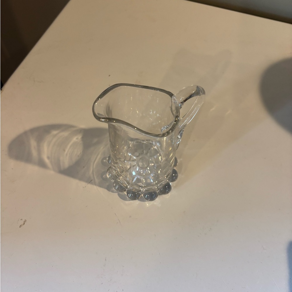 Clear Glass Pitcher